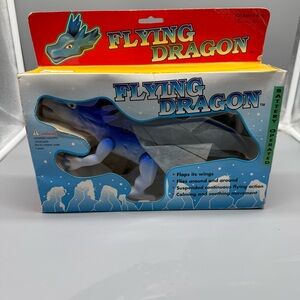 Vintage Flying Dragon Battery Operated Ceiliing Hanging Mobile Toy